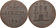 HAMBURG STADT SECHSLING -