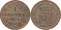 HESSEN DARMSTADT KREUZER Ludwig III. 1848-1877. -