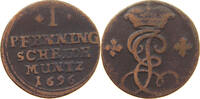 HILDESHEIM BISTUM PFENNIG 1696 Jobst Edmund von Brabeck 1688-1702. S 292.85 元  ＋  58.49 元 运费