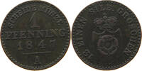 LIPPE DETMOLD PFENNIG Paul Alexander Leopold 1820-1851. -