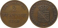 SACHSEN MEININGEN 2 PFENNIG Georg II. (1866-1914) -
