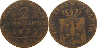 BRANDENBURG PREUSSEN 2 PFENNIG Friedrich Wilhelm III. (1797-1840) -