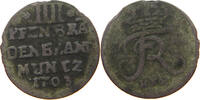 BRANDENBURG PREUSSEN 4 PFENNIG 1703 MAGDEBURG Friedrich I. 1701-1713 S 334.69 元  ＋  58.49 元 运费
