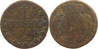 SACHSEN ALBERTINISCHE LINIE PFENNIG Kurfürst Friedrich August III. (1763-1806) -