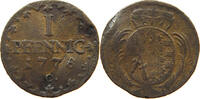 SACHSEN ALBERTINISCHE LINIE PFENNIG Kurfürst Friedrich August III. (1763-1806) -