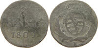 SACHSEN ALBERTINISCHE LINIE 8 PFENNIG Friedrich August I. der Starke (1694-1733) -
