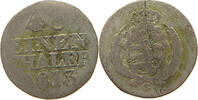 SACHSEN ALBERTINISCHE LINIE 1/48 TALER Friedrich August I. der Starke (1694-1733) -