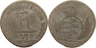 WÜRTTEMBERG 6 KREUZER König Friedrich (1806-1816) -