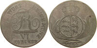 WÜRTTEMBERG 6 KREUZER König Friedrich (1806-1816) -