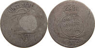WÜRTTEMBERG 6 KREUZER König Friedrich (1806-1816) -