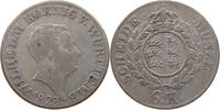 WÜRTTEMBERG 6 KREUZER Wilhelm I. (1816-1864) -