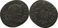 ROME EMPIRE FOLLIS GALERIUS MAXIMIANUS (305-311) GENIO POPVLI ROMANI -