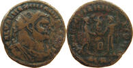 ROME EMPIRE FOLLIS GALERIUS MAXIMIANUS (305-311) GAL VAL MAXIMIANUS PF AVG -