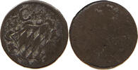 Bayern 1 Pfennig Maximilian III. Joseph (1745-1777), einseitig -