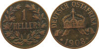 DEUTSCH OSTAFRIKA HELLER 1908 J S 58.57 元  ＋  58.49 元 运费