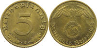 DRITTES REICH 5 REICHSPFENNIG -