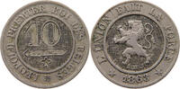 BELGIUM 10 CENTIMES Leopold I. (1831-1865) -