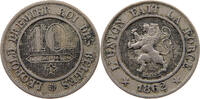 BELGIUM 10 CENTIMES Leopold I. (1831-1865) -