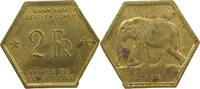 BELGIAN CONGO 2 FRANCS -