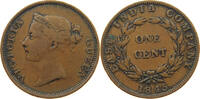 STRAITS SETTLEMENTS 1 CENT VICTORIA (1837-1901) EAST INDIA COMPANY -