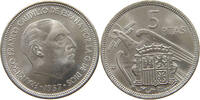 SPAIN 5 PESETAS 1957 70 FRANCISCO FRANCO (1939-1975) UNC 100.41 元  ＋  58.49 元 运费
