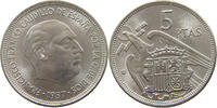 SPAIN 5 PESETAS 1957 70 FRANCISCO FRANCO (1939-1975) VZ 83.67 元  ＋  58.49 元 运费