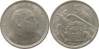 SPAIN 5 PESETAS 1957 71 FRANCISCO FRANCO (1939-1975) VZ 66.94 元  ＋  58.49 元 运费