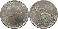 SPAIN 5 PESETAS 1957 73 FRANCISCO FRANCO (1939-1975) VZ 83.67 元  ＋  58.49 元 运费