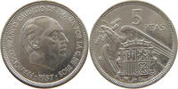 SPAIN 5 PESETAS 1957 73 FRANCISCO FRANCO (1939-1975) VZ 66.94 元  ＋  58.49 元 运费