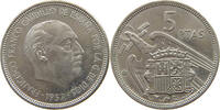SPAIN 5 PESETAS 1957 73 FRANCISCO FRANCO (1939-1975) VZ 66.94 元  ＋  58.49 元 运费