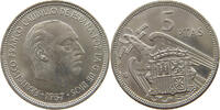 SPAIN 5 PESETAS 1957 74 FRANCISCO FRANCO (1939-1975) VZ 66.94 元  ＋  58.49 元 运费