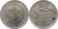 SPAIN 5 PESETAS 1957 75 FRANCISCO FRANCO (1939-1975) VZ+ 83.67 元  ＋  58.49 元 运费