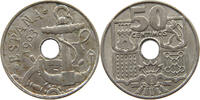 SPAIN 50 CENTIMOS 1963 64 FRANCISCO FRANCO (1939-1975) VZ 83.67 元  ＋  58.49 元 运费