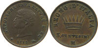 ITALY STATES NAPOLEON I. 3 CENTESIMI Napoleon I. (1804-1814, 1815) -