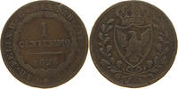 ITALY STATES SARDINIA 1 CENTESIMO -
