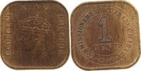 MALAYA 1 CENT GEORGE VI. (1936-1952) -