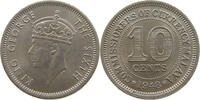 MALAYA 10 CENTS GEORGE VI. (1936-1952) -