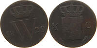 NETHERLANDS 1/2 CENT WILLEM I. 1815-1840 -