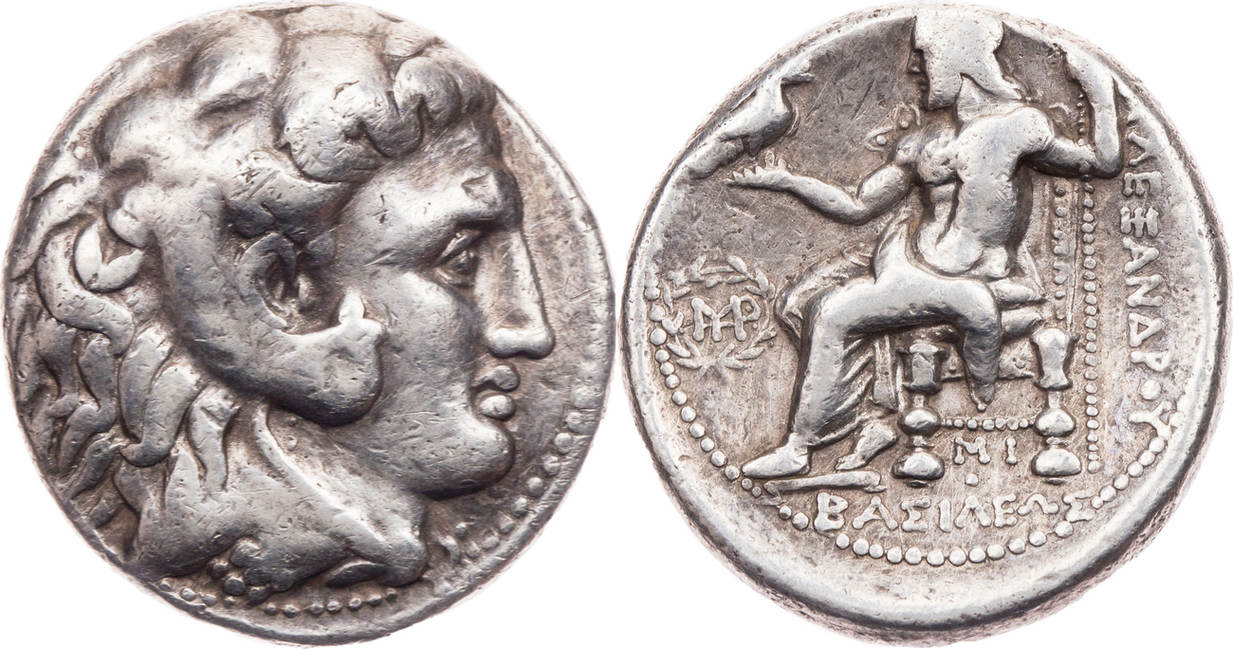 tetradrachme 311-300 v. chr.