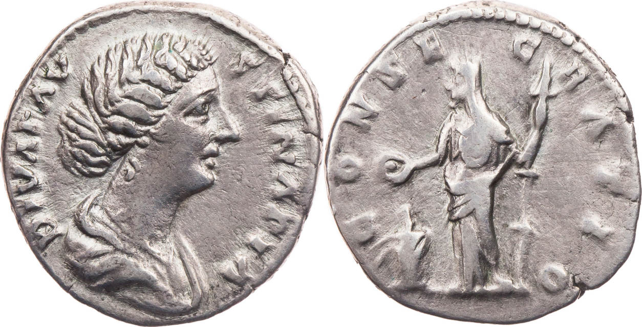 chr. rmische kaiserzeit faustina ii.
