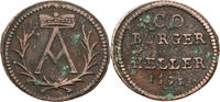 Sachsen-Coburg 1 Coburger Heller Albert III. (1680-1699) -