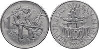 San Marino 100 Lira FAO-Serie - Landarbeiter -