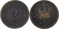 Kaiserreich 2 Pfennig Kursmünze (1873-1877) -