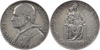 Vatikan 10 Lire Papst Pius XI. (1922-1939) -