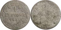Württemberg, Königreich 1 Kreuzer Wilhelm I. (1816-1864) - Kursmünze (1842-1857) -