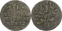 Preussen, Königreich (1701-1918) 6 Pfennig Friedrich I. (1701-1711) - Kursmünze (1703-1711) -