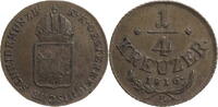 Österreich, Kaiserreich 1/4 Kreuzer Franz II. (I.) (1792-1835) -