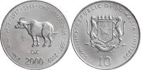 Somalia 10 Shillings 2000 Astrologie-Serie - Büffel vz-st 41.84 元 含税 ＋  125.51 元 运费