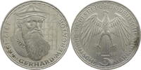 Bundesrepublik Deutschland 5 DM Zum 375. Todestag von Gerhard Mercator -