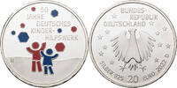 Bundesrepublik Deutschland 20 Euro 50 Jahre Deutsches Kinderhilfswerk -